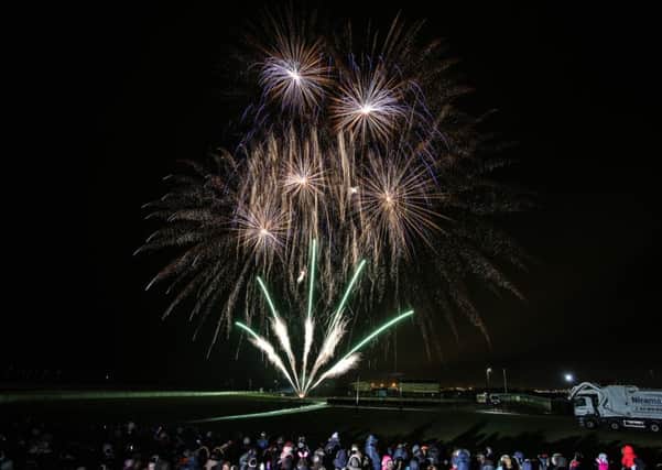 Fireworks illuminate the skies above Seaton Carew at last year's event. Picture by Tom Banks.
