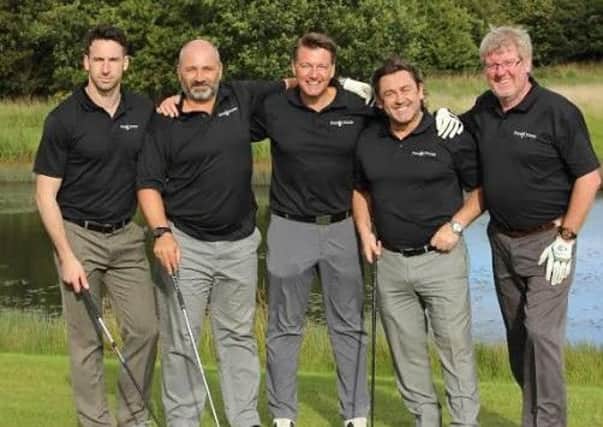 Fine and Country team of golfers.