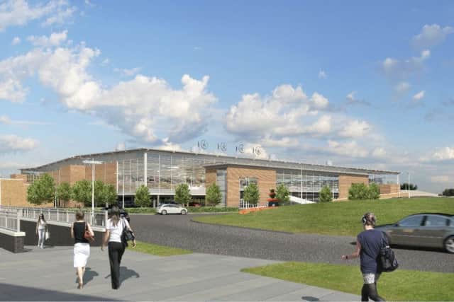 How the Tesco store could have looked if the firm had pressed on with its plans for the Peterlee site.
