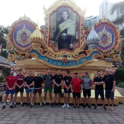 Hartlepool team in Bangkok