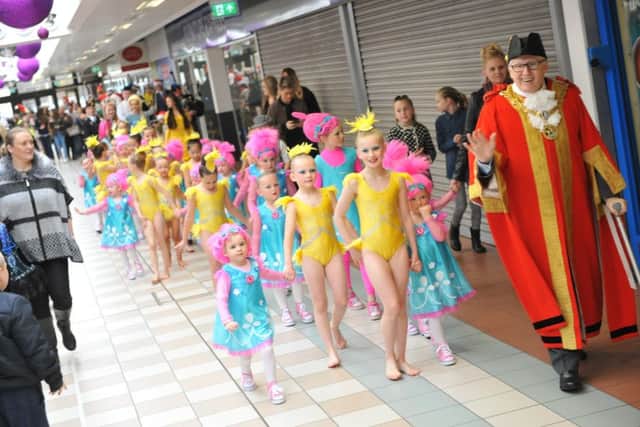 Parade as Santa arrives at Hartlepool's Middleton Grange Shopping Centre last year.