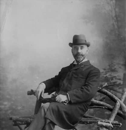 William pictured in June 1898 in Auckland, New Zealand.