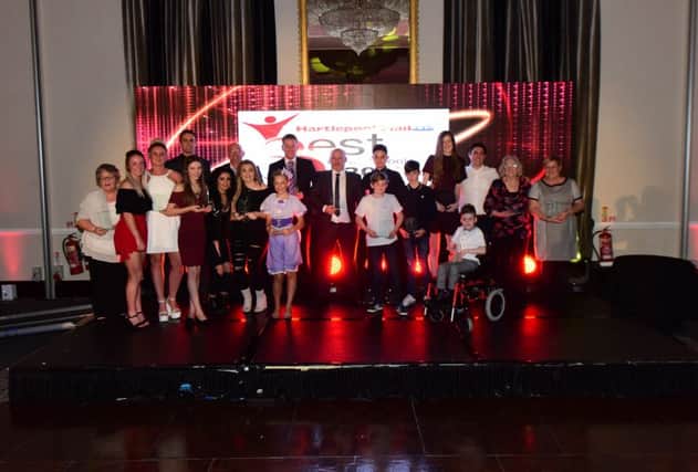 Winners at the Best of Hartlepool Awards 2017 at Hardwick Hall, Sedgefield, last night.