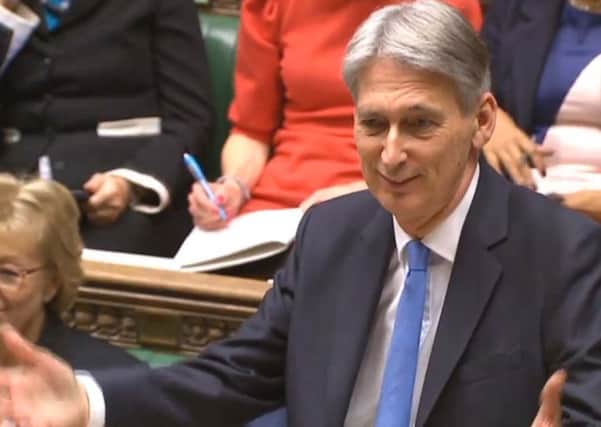 Chancellor Philip Hammond delivers his Budget in the House of Commons,