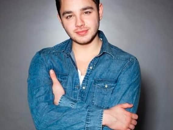 Soap star Adam Thomas will provide the showbiz sparkle when he turns on Hartlepools Christmas lights next week.