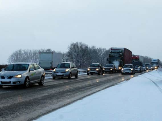 Police warning motorists to take extra care this morning.