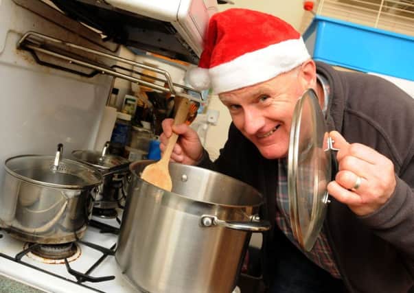 Volunteer Rob Swan who is organising this years Hartlepool Christmas Meal for the Needy.