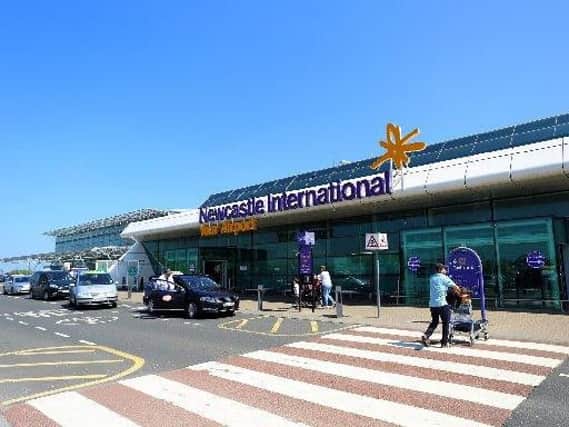 Eight flights have been cancelled at Newcastle Airport today.