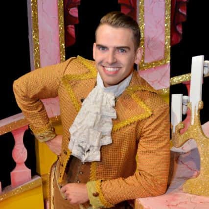 Dandini (Kurtis Stacey) In Cinderella, at the Billingham Forum Theatre. Picture by FRANK REID