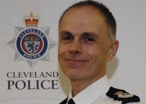 Cleveland Police chief constable Iain Spittal.