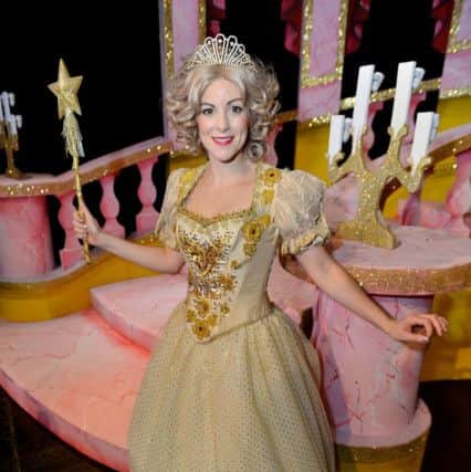 Fairy Godmother (Victoria Holham) In Cinderella, at the Billingham Forum Theatre. Picture by FRANK REID