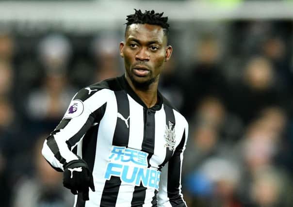 Newcastle winger Christian Atsu. Picture by Frank Reid