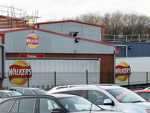 The Walkers factory in Peterlee, where workers stay production has already come to an end.