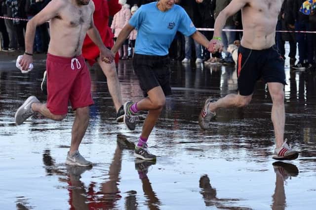 Many participants took part in the Boxing Day Dip for a range of charitable causes.