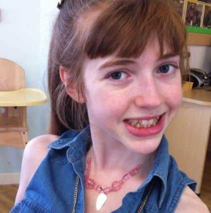 Ellie-Mae Morgan who died in October 2014 from juvenile Huntington's Disease