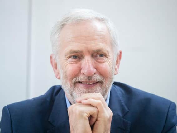 Labour leader Jeremy Corbyn, who has declared his party is "staking out the new centre ground" in British politics and he is leading a "government in waiting" during his new year message. Picture by: Danny Lawson/PA Wire