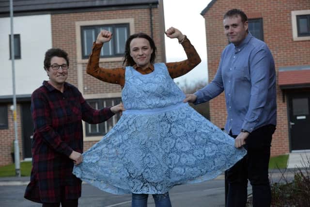 The family lost 20 stone between them.