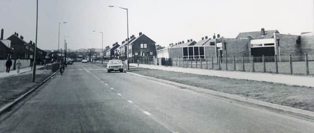 King Oswy Drive pictured in 1983. Remember when it looked like this?