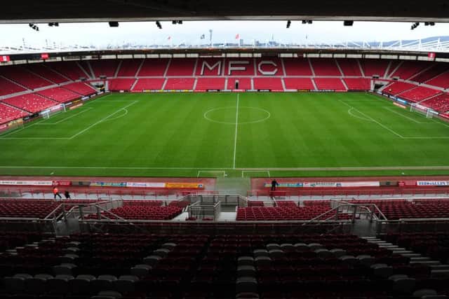 Middlesbrough's Riverside Stadium.  Â© CameraSport