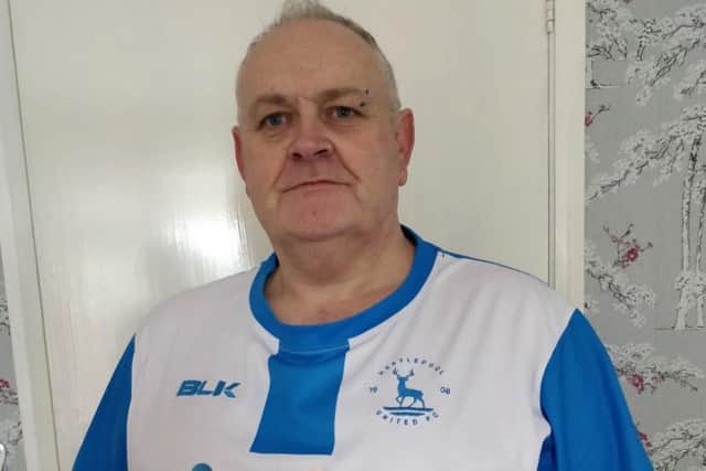 Pools fan Mike Lewis who started the #savepoolsday campaign.