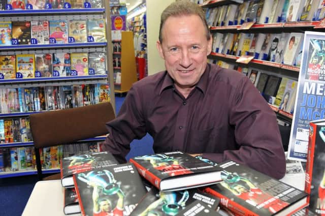Former Hartlepool United player John McGovern during a visit to town back in 2012.