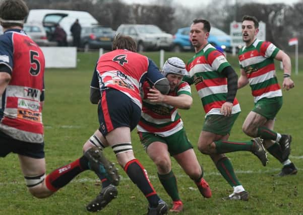 West battle it out with Morpeth at Brinkburn.