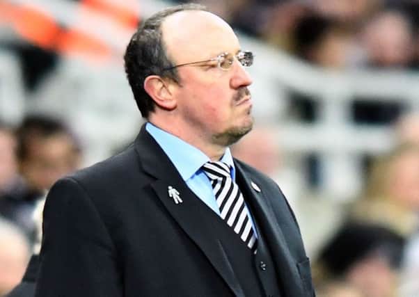Newcastle boss Rafa Benitez.