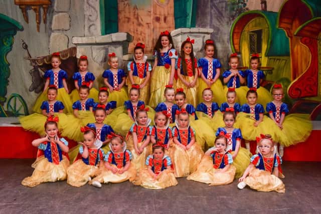 Dress rehearsal for the cast of the The Seaton Carew Academy of Dance annual Panto, this year Snow White and the Seven Dwarfs.