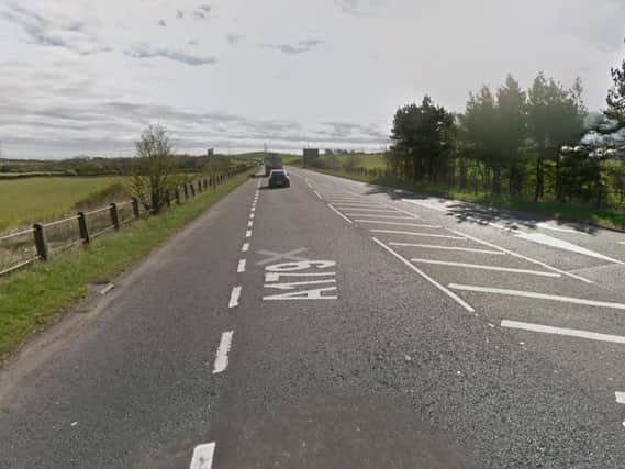 Problems are reported on the A179. Picture by Google Maps.