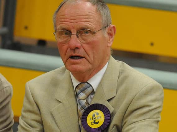 Former Hartlepool UKIP chairman Eric Wilson