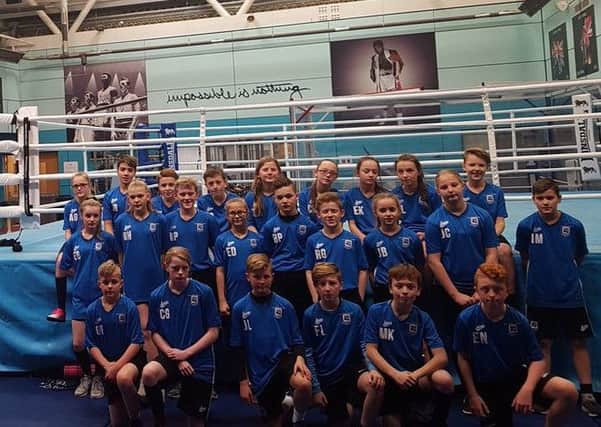 Youngsters from Dyke House Sports and Technology College visit Sheffield Institute of Sport.