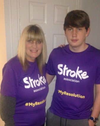 Jack Cadas and his mum Amanda who are set for charity run