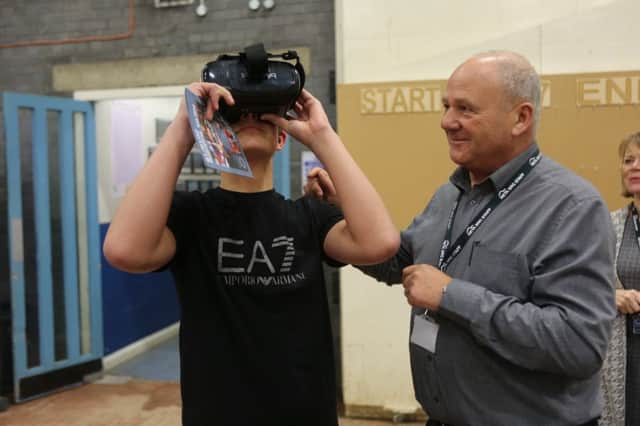 More than 200 High Tunstall College students got the chance to find out more about careers thanks to the event.