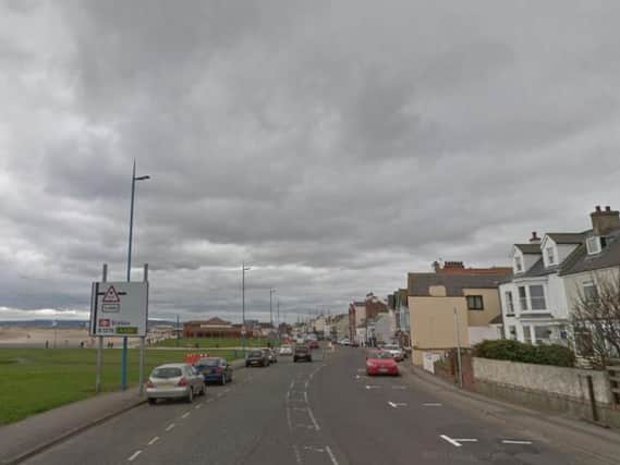 The fire happened inside a house in The Front, Seaton Carew. Image copyright Google Maps.