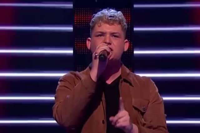 Michael Rice during his performance of Proud Mary on All Together Now, the new BBC One talent show.