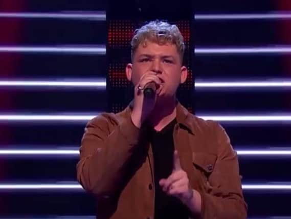 Michael Rice during his performance of Proud Mary on All Together Now, the new BBC One talent show.