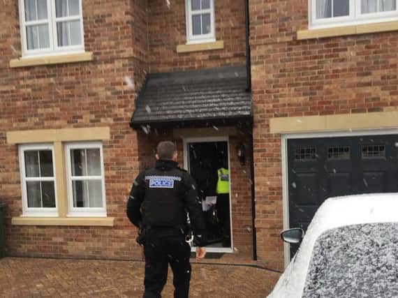 Raids have been carried out in multiple locations. Picture: National Crime Agency.