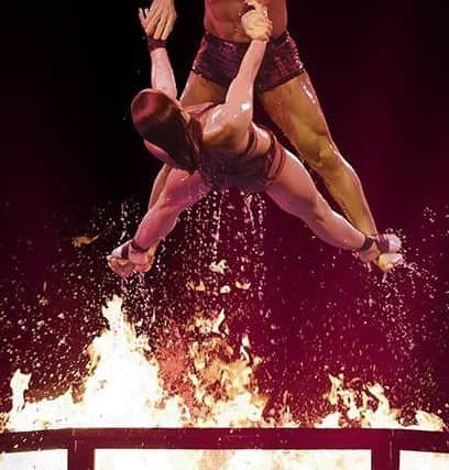 Netherlands National Circus performers Duo Extreme