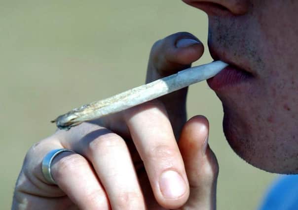 Cannabis is the main drug taken by Hartlepool young people accessing specialist help.  Photo PA Wire.