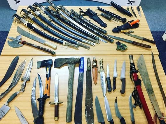 Cleveland Police is backing a national knife amnesty campaign which is running this week.