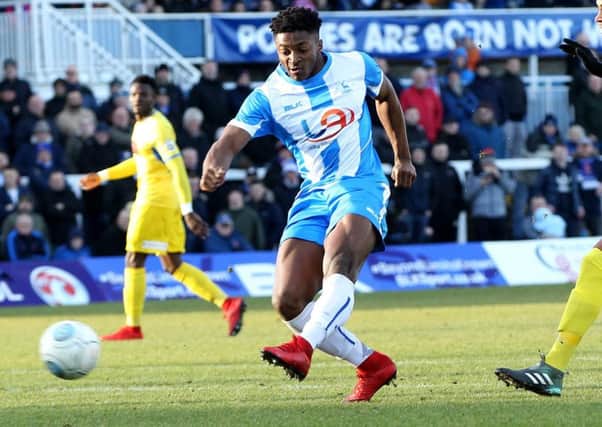 Devante Rodney drives home for Pools on Saturday.