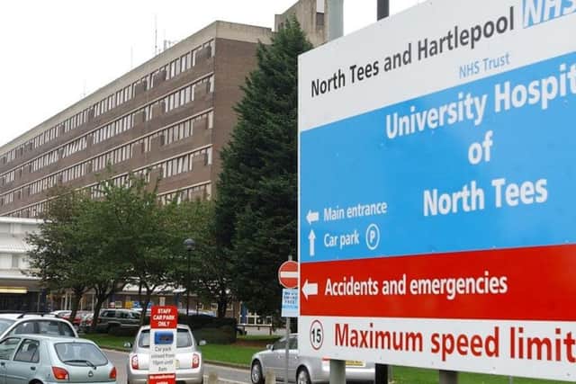 The University Hospital of North Tees, in Stockton
