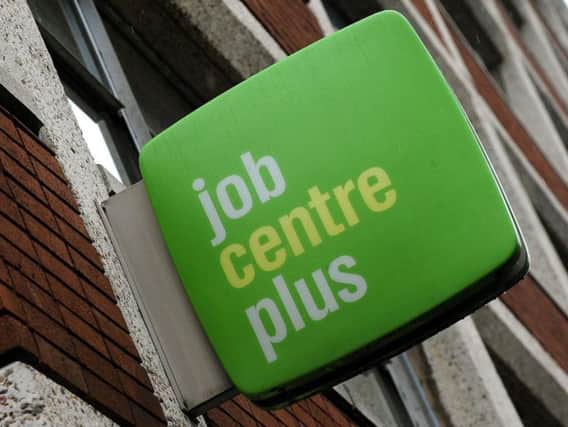 The number of people claiming out-of-work benefits in Hartlepool rose slightly last month