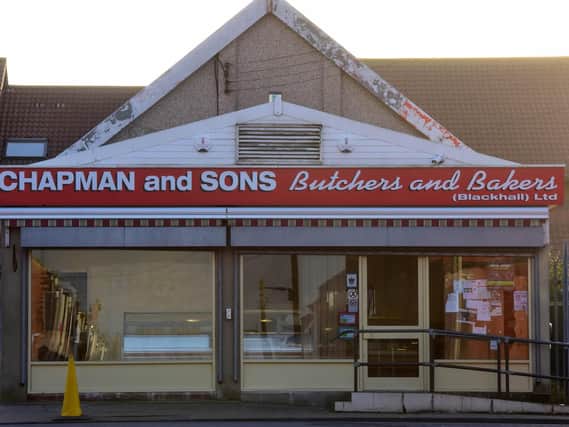 Chapman and Sons Butchers in Blackhall Colliery