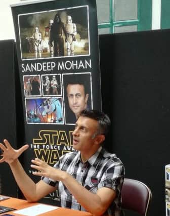 Sandeep Mohan is set to appear at Hartlepool Comic-Con.