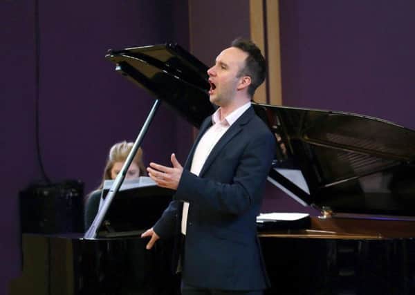Singer Tom Smith performed at The Sage as part of a week-long programme run by the charity Samling.