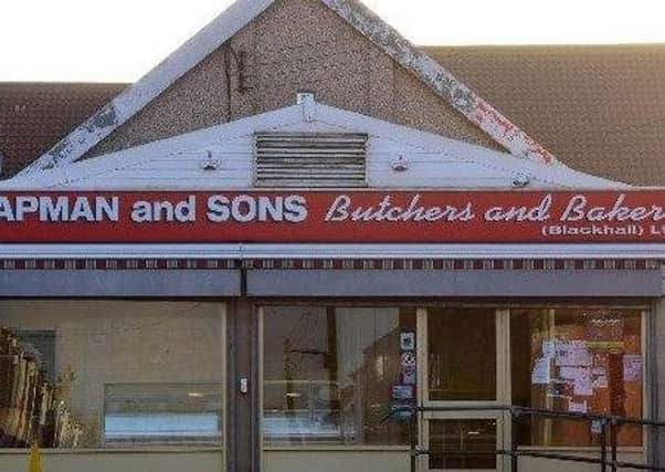 Chapman and Sons butchers in Blackhall Colliery.