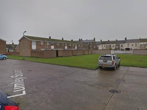 Lumley Square in Hartlepool. Copyright Google Maps.