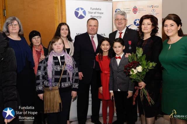 The launching of the children's centre in Botosani.