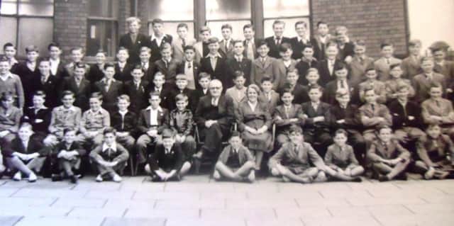 Tom Auckland's class of 1953 at Galley's Field School.